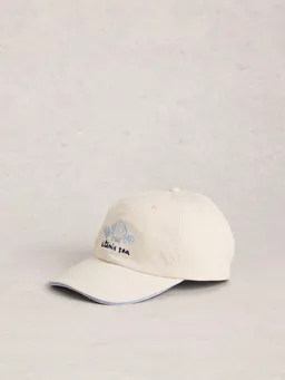 White Stuff Bestickte Baseballkappe Muschel - Einheitsgröße – Produktbild 1 von 1