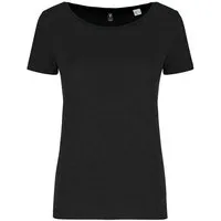 YTWOO YTWOO Damen Modal-T-Shirt, Schwarz, – Produktbild 1 von 1