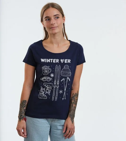 Gary Mash GARY MASH Shirt Taylor Winter Lover aus Biobaumwolle, Blau, – Produktbild 1 von 4