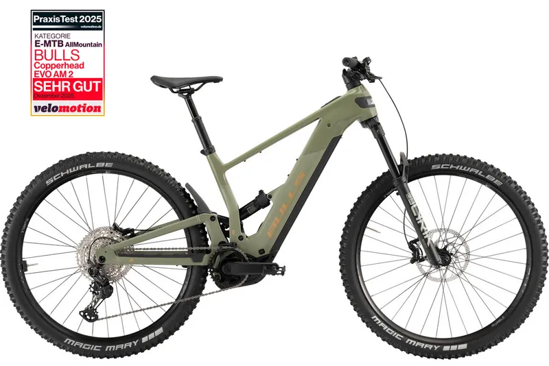 Bulls Bulls Copperhead Evo AM 2 - 29 Zoll 800Wh 12K Fully, Grün, – Produktbild 2 von 2