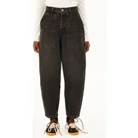ARMEDANGELS ARMEDANGELS Damen vegan Jeans Baarly High Worker Nutmeg, Braun, – Produktbild 1 von 1