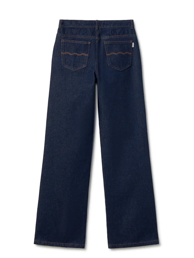 TWOTHIRDS TWOTHIRDS Damen vegan Jeans Esme Blau Denim, Blau, – Produktbild 2 von 2