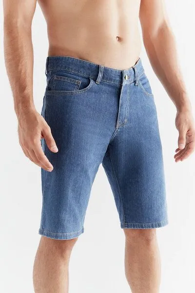 Evermind Evermind M's Shorts-MA3020, Ocean blue, – Produktbild 4 von 4
