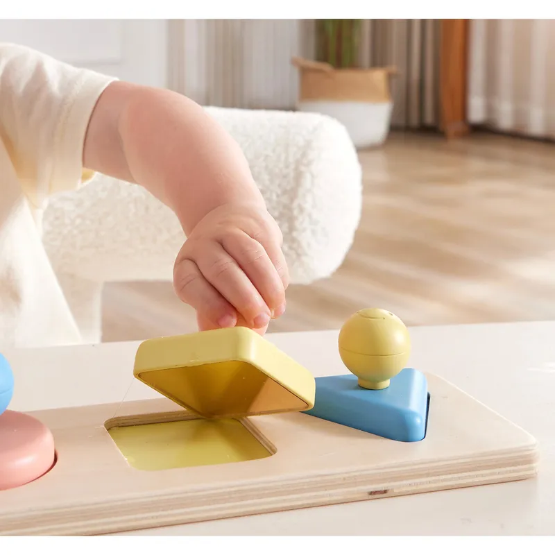 Hape Hape Spiegelpuzzle Montessori, Mehrfarbig, – Produktbild 2 von 3