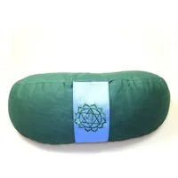 Just Be Just Be Chakra Meditations- und Yogakissen, Halbmond, Grün, – Produktbild 1 von 1