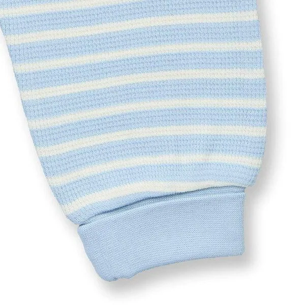 Sense Organics sense-organics Babyhose, Modell SJORS, Hellblau geringelt, – Produktbild 4 von 4