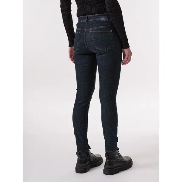 LANIUS LANIUS High Waist Jeans aus Bio-Baumwolle, Dark blue denim, – Produktbild 2 von 4