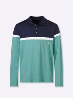 Catamaran Langarm-Poloshirt – Produktbild 1 von 1