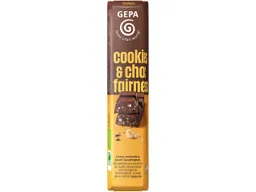 gepa GEPA Bio-Schokoladenriegel "Cookies & Choc" Fairness, 45 g – Produktbild 1 von 1
