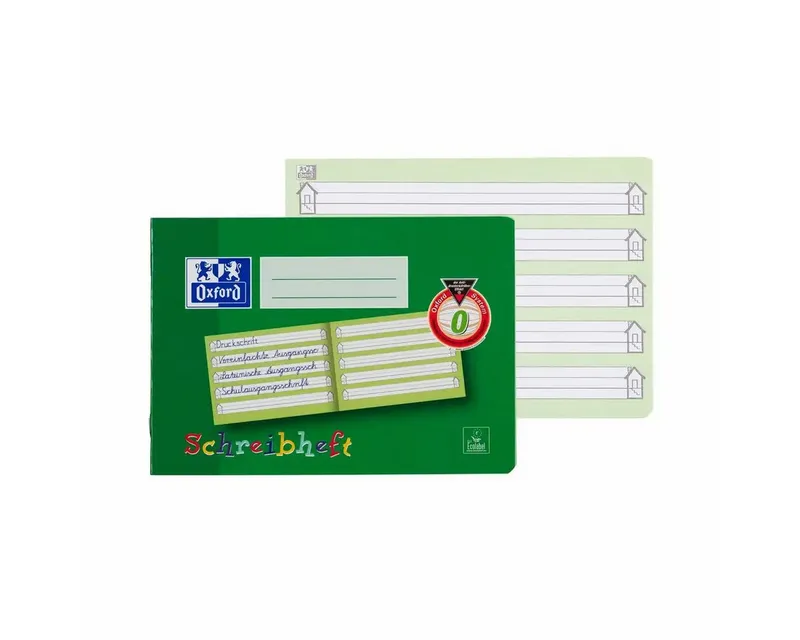 OXFORD OXFORD Schulheft Oxford Schreibheft, DIN A5 quer, Lineatur: 0 – Produktbild 3 von 3