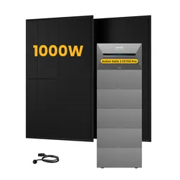 Anker Anker SOLIX Solarbank 3 E2700 Pro, mit 2 x 500W Bifaziale Solarmodule, by Powerness - 16kWh / ohne Zubehör / Selbstabholung – Produktbild 1 von 1