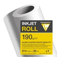 Clairefontaine Clairefontaine Inkjetplotterpapier GLOSSY COATED 190 g/m² – Produktbild 2 von 2