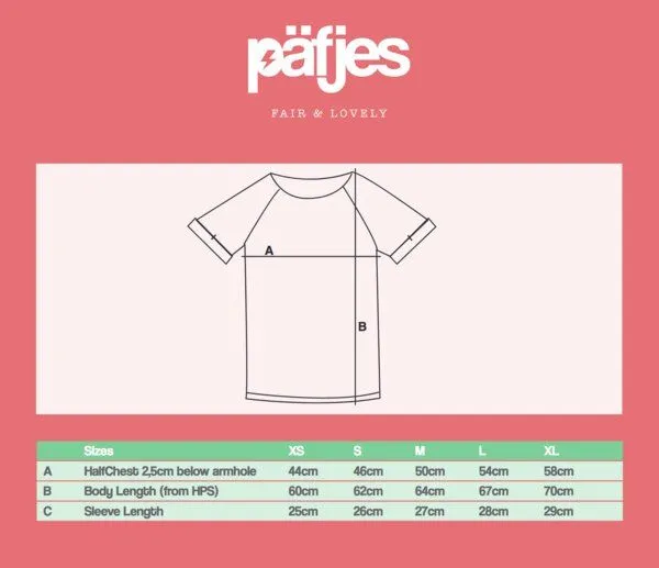 päfjes päfjes Basic - Fair gehandeltes Rolled Sleeve Frauen T-Shirt - Modal, Schwarz, – Produktbild 3 von 3