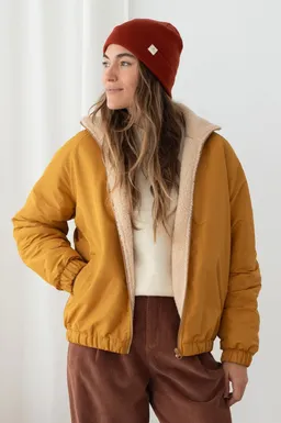 TWOTHIRDS TWOTHIRDS Damen vegan Jacke Zephyria Senfgelb – Produktbild 1 von 1