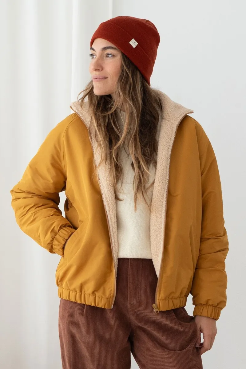 TWOTHIRDS TWOTHIRDS Damen vegan Jacke Zephyria Senfgelb, Gelb, – Produktbild 1 von 2