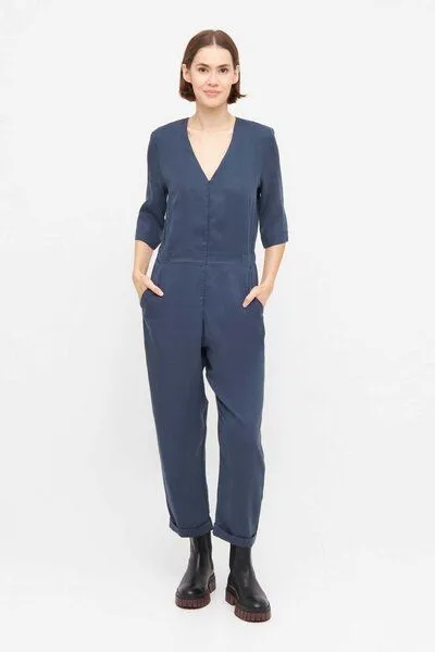 WiDDA berlin WiDDA berlin Rauchblauer Overall aus TENCEL – Produktbild 2 von 4