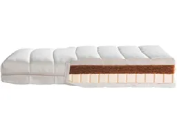 Lonsberg Lonsberg Kindermatratze aus Naturlatex/Kokos, Schurwoll-Auflage, 70 x 140 cm – Produktbild 1 von 1
