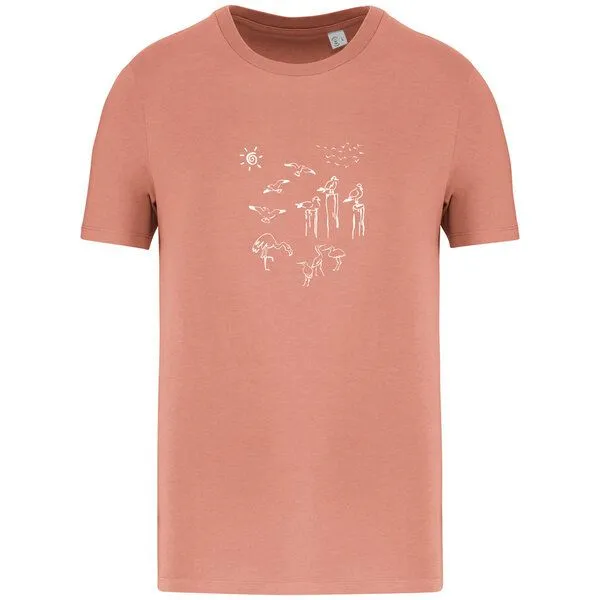 Greenspired Greenspired Basic Bio T-Shirt Nr.4 Coastal Life 155g/m² XXS - 4 XL, Peach, – Produktbild 1 von 1