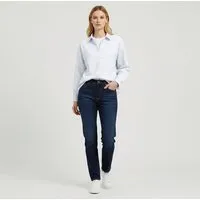 YTWOO YTWOO Oversized Leinenhemd für Damen, Weiß, – Produktbild 1 von 1