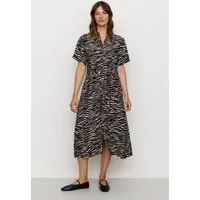 recolution Recolution Damen vegan Kleid Silene Zebra Schwarz – Produktbild 1 von 1