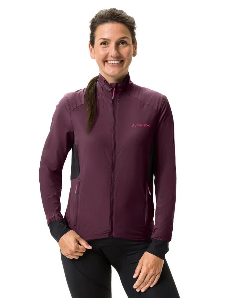 Vaude Vaude Fahrradjacke besonders geringes Gewicht, kleines Packmaß, winddicht, atmungsaktiv, Lila, – Produktbild 1 von 5
