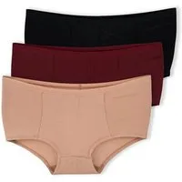 ORGANICATION ORGANICATION BLAIRE | Boyshorts Panty aus Bio-Baumwolle und TENCEL Modal im 3er-Pack, Mix-21, – Produktbild 1 von 1