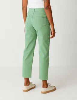 SKFK SKFK Straight Leg Jeans Ania - Green Grass – Produktbild 1 von 1