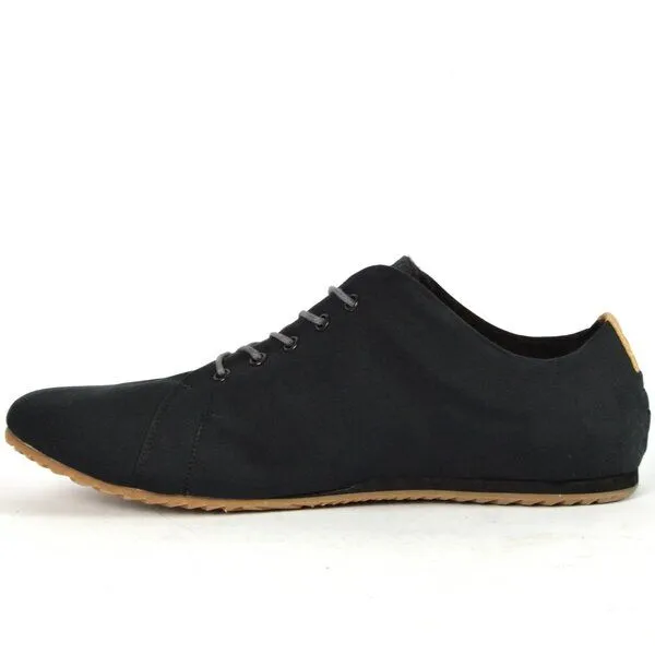 SORBAS SORBAS '63 veganer Sneaker aus Bio-Baumwolle Low-Cut (gefüttert), Black (schwarz), – Produktbild 1 von 4