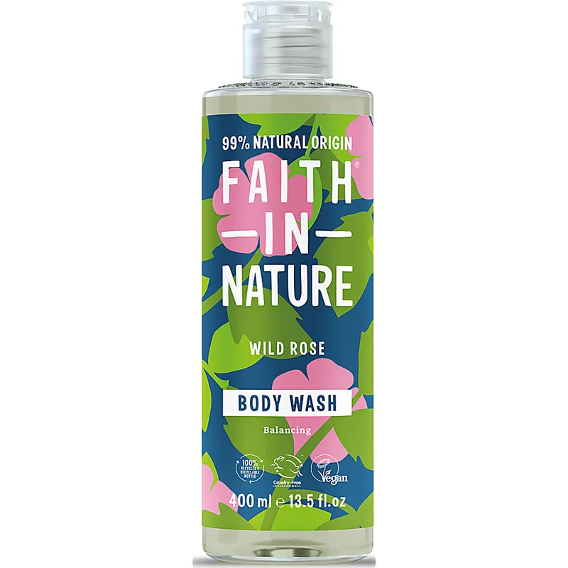 Faith in Nature Faith in Nature Wild Rose Duschgel & Schaumbad – Produktbild 1 von 1