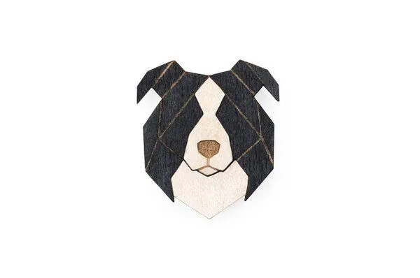 BeWooden BeWooden Broschen aus Holz mit Tiermotiven – Produktbild 3 von 8