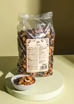 KoRo Studentenfutter mit Saaten und Kakaonibs 1 kg – Produktbild 1 von 1