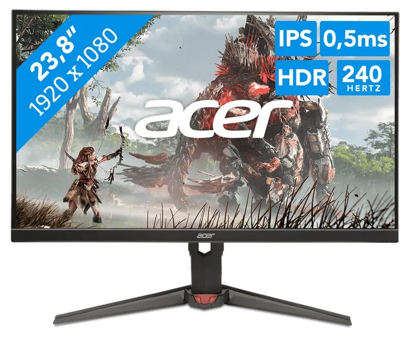 Acer Acer Nitro XV240YW3bmiiprx, Schwarz, – Produktbild 1 von 1