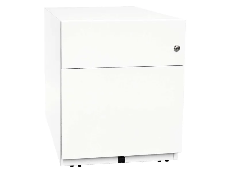Bisley Bisley Rollcontainer "Note" 1 Schublade, 1 HR T 56,5 cm verkehrsweiß – Produktbild 1 von 1