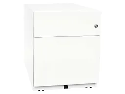 Bisley Bisley Rollcontainer "Note" 1 Schublade, 1 HR T 56,5 cm verkehrsweiß – Produktbild 1 von 1