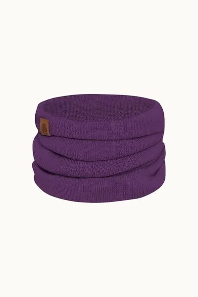 Kopyto Kopyto OPOS – Multifunktionaler Merino-Schlauchkragen aus 100% RWS-Wolle, Lila, – Produktbild 4 von 5