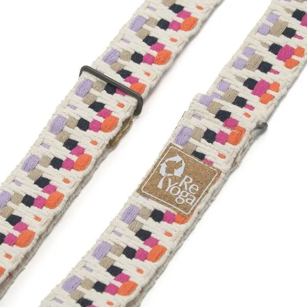 ReYoga ReYoga ReCarry Yogamatten-Tragegurt aus regenerierter Baumwolle, Tutti frutti, – Produktbild 3 von 4