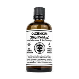 Two Hands BIO Two Hands BIO Ölziehkur „FlügelSchlag“ mit Bio-Pfefferminze & Bio-Zitronenmyrte - Mundöl – Produktbild 1 von 1