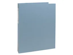 Exacompta 10 Exacompta Ringbücher "Autentik", Hardcover, DIN A4, 4 Ringe, blaugrau – Produktbild 1 von 1