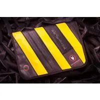 ARTHURKOPF ARTHURKOPF gefütterte Laptoptasche mit Fahrradschlauch, Gelb, – Produktbild 1 von 1