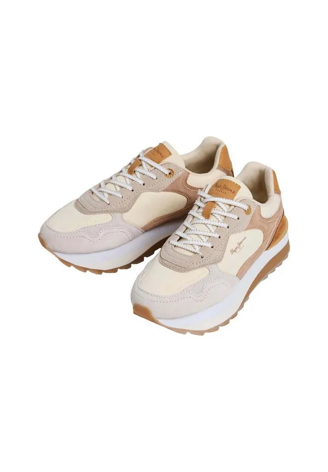 Pepe Jeans Pepe Jeans Trainer FREYA LEA W Sneaker, Weiß, – Produktbild 3 von 5