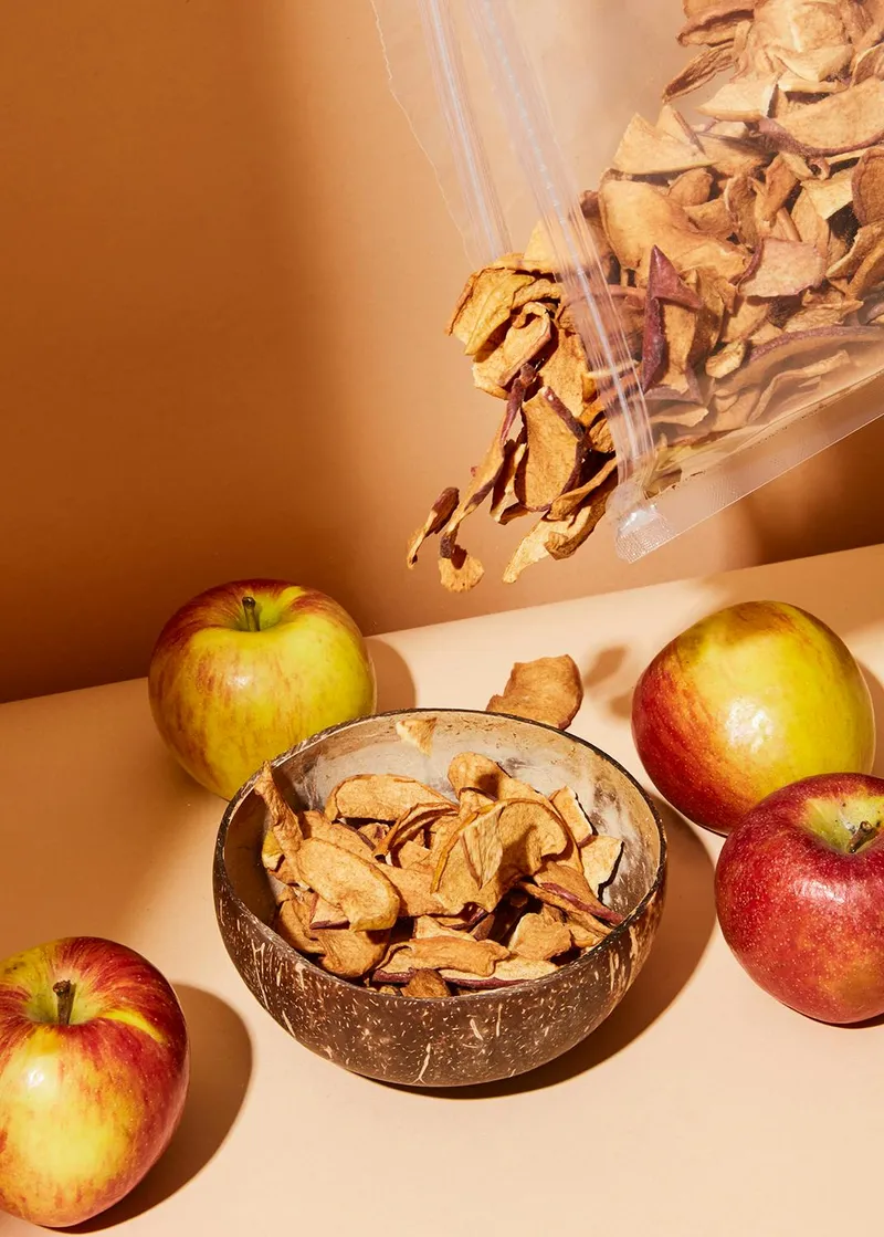 KoRo Apfelchips mit Zimt 500 g – Produktbild 5 von 5