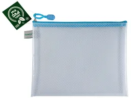 FolderSys FolderSys Kleinkram-Beutel "Candy Bag" mit RV, DIN A5, EVA, pastell blau transparent – Produktbild 1 von 1