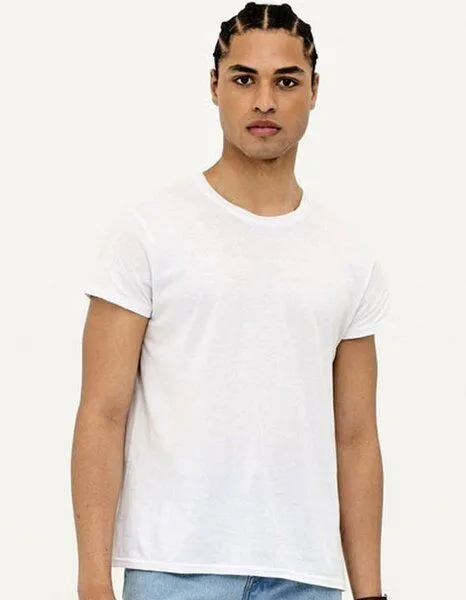 Sol's Sol's Unisex Epic T-Shirt Rundhals Kurzarm Ripp Kragen, White, – Produktbild 2 von 3