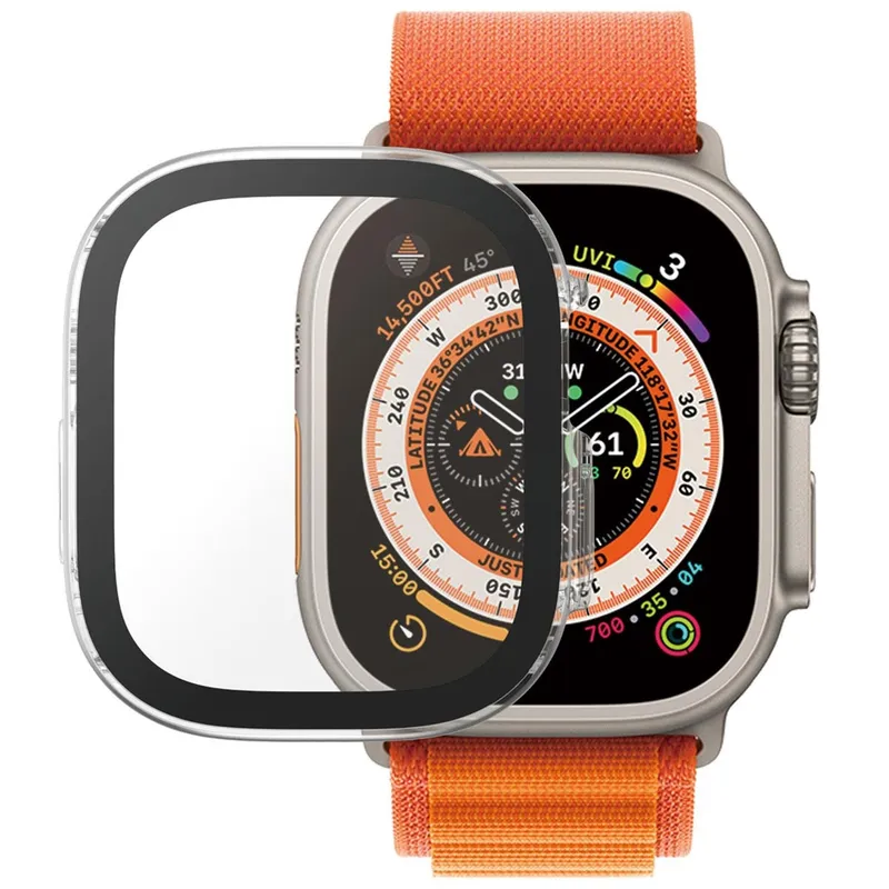 PanzerGlass PanzerGlass Full Body Protection D3O® Bio Case für das Apple Watch Ultra / Ultra 2 / Ultra 3 - 49 mm - Transparent, Transparent, – Produktbild 2 von 2