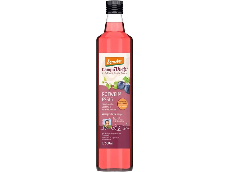 Campo Verde Campo Verde Bio-Rotweinessig, 500 ml – Produktbild 1 von 1