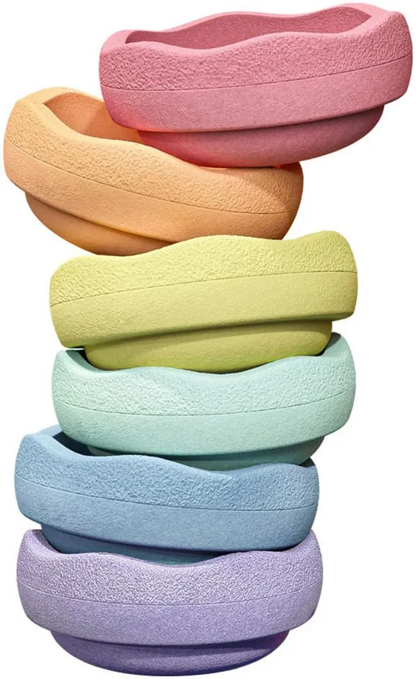 Stapelstein® Stapelstein® Original Mini rainbow pastel Ø 13,5cm, H: 6cm – Produktbild 8 von 8