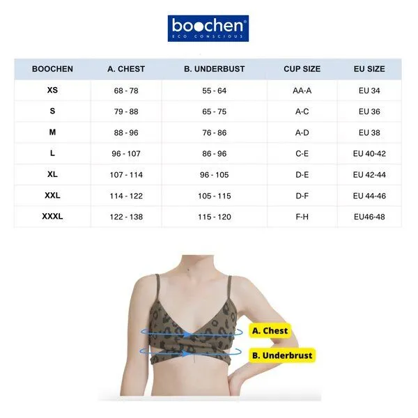 boochen boochen Bikini Top Caparica - wendbar - Surfbikini, Federprint (lila), – Produktbild 1 von 4