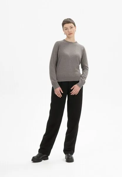 MELA MELA Feinstrick Pullover Dhana, Bear melange, – Produktbild 4 von 4
