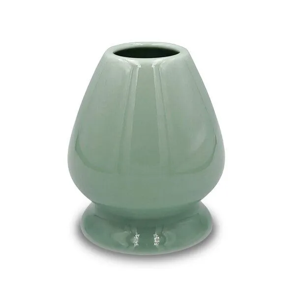 Matcha Passion Matcha Passion Matcha Besen Halter Kusenaoshi aus Keramik, Hellgrün, – Produktbild 1 von 2