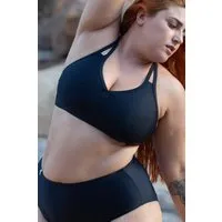 Inaska Inaska Damen vegan Sport Bikinioberteil Wild Classic Schwarz, Schwarz, – Produktbild 1 von 1